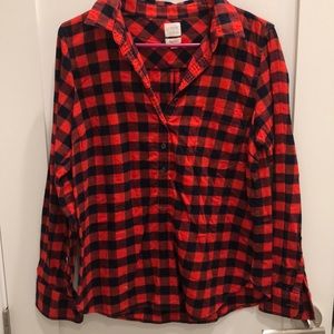 J. Crew perfect fit buffalo check flannel